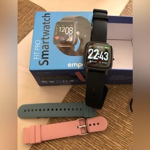 New Empower Fit Pro watch with extra bands
